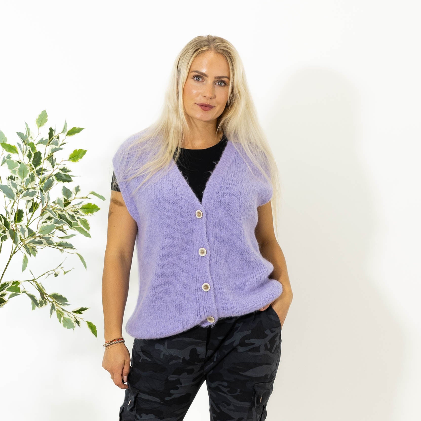 Lajla alpaca vest, Lilla