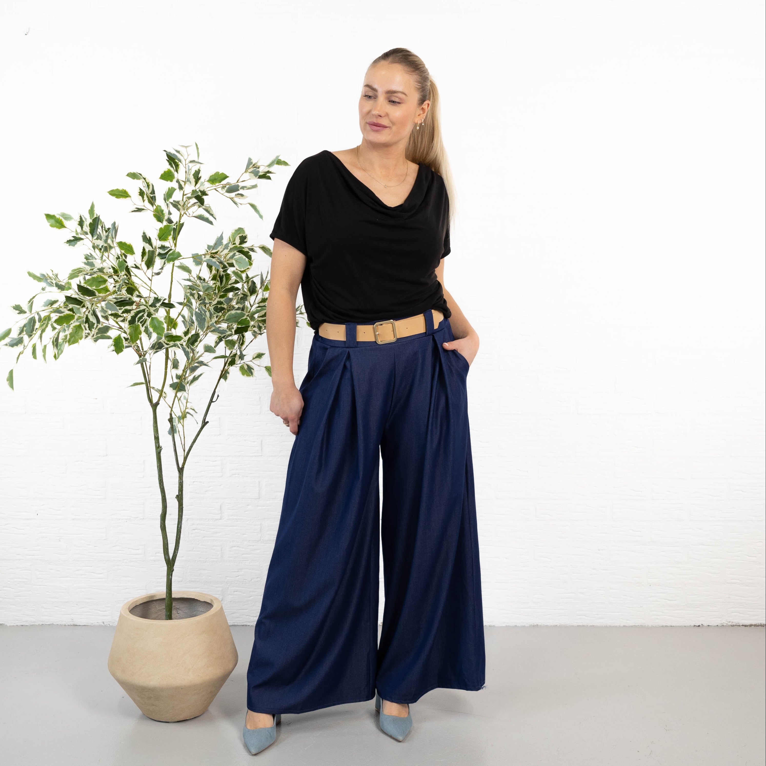 Jolene bukser, Navy