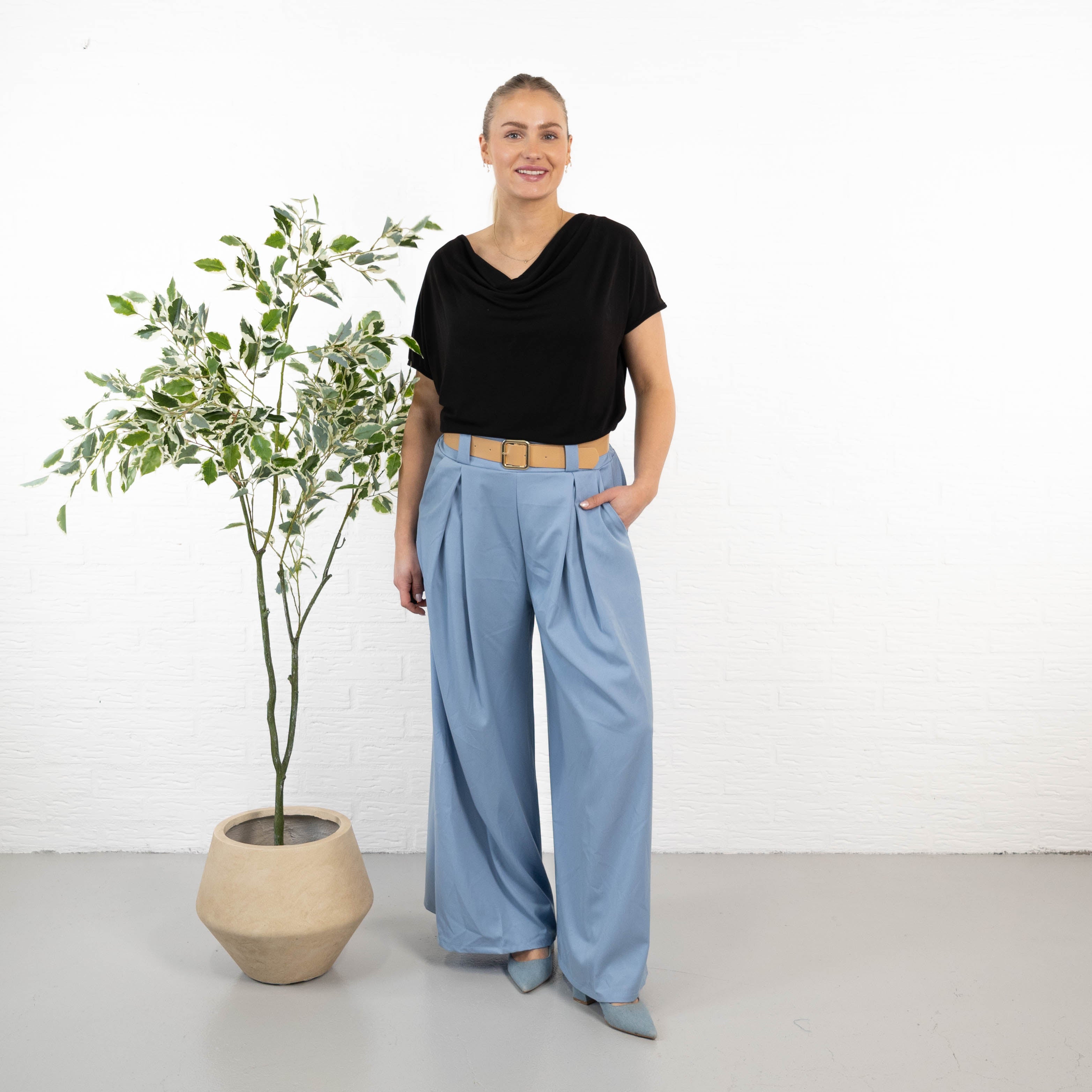 Jolene bukser, Lyseblå