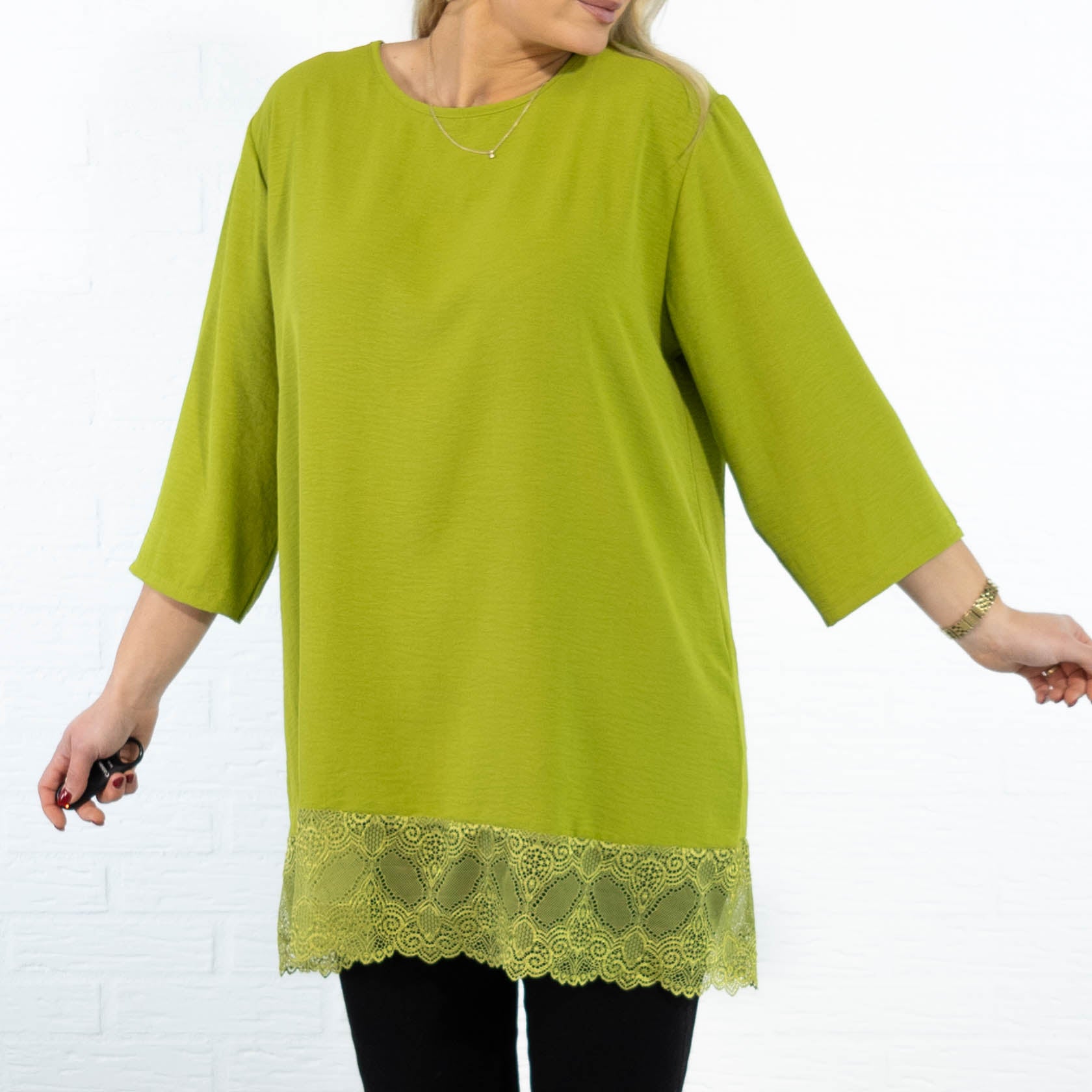 Hilda tunika, Oliven