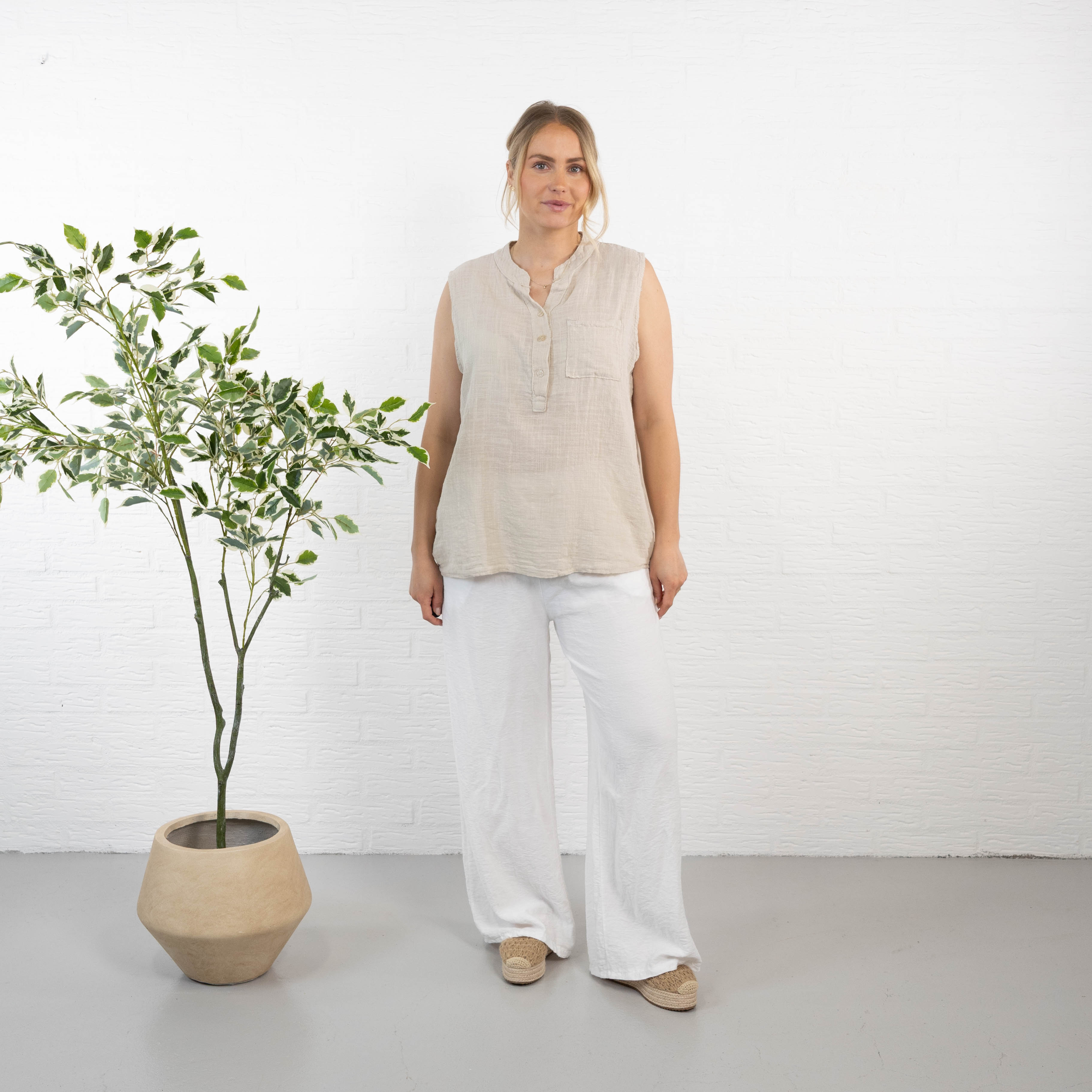 Toya overdel, Beige