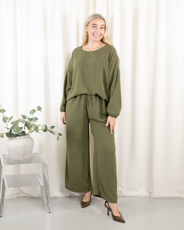 Marsha sæt. Khaki