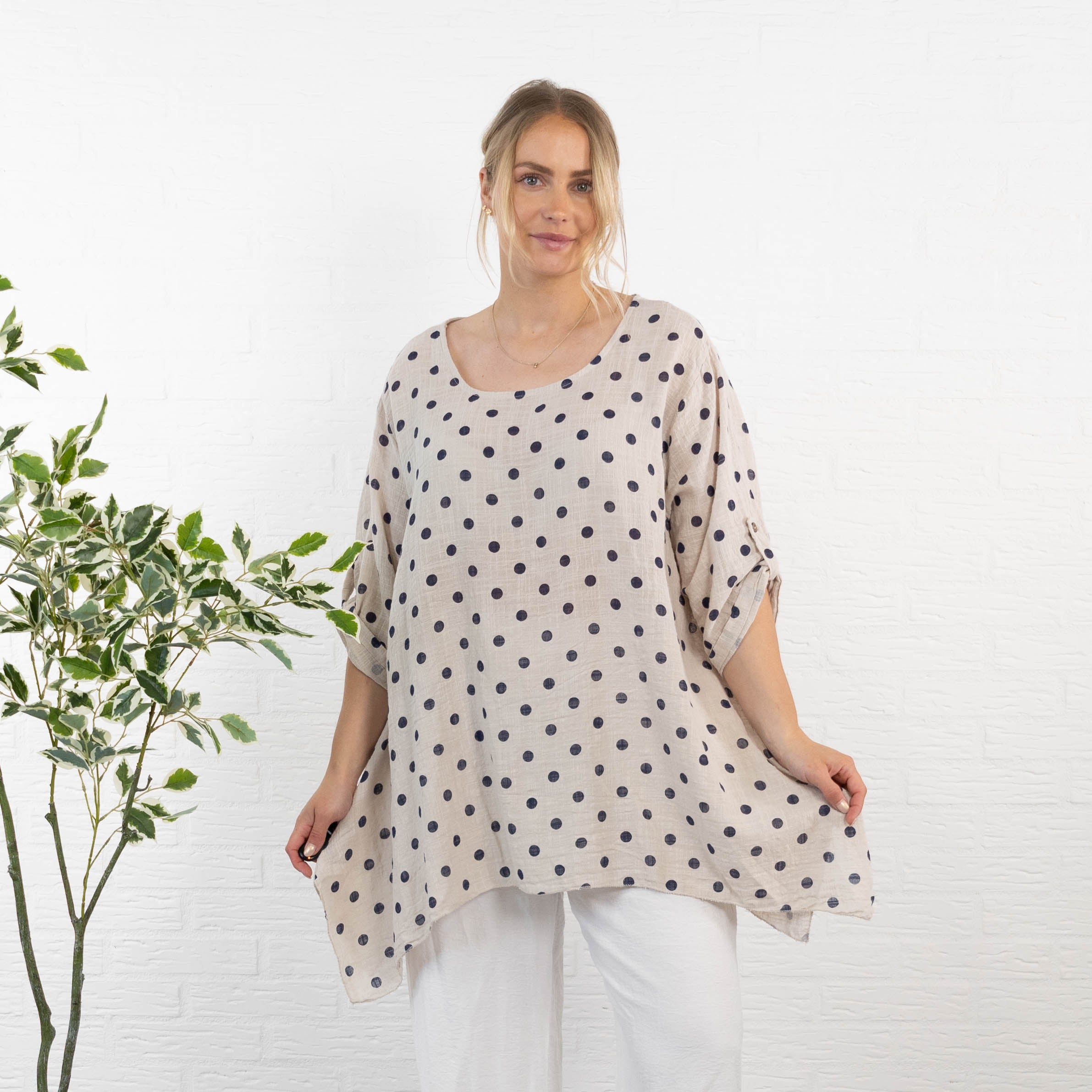 Tatum overdel, Beige