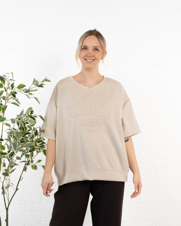 Kisa sweatshirt, Beige