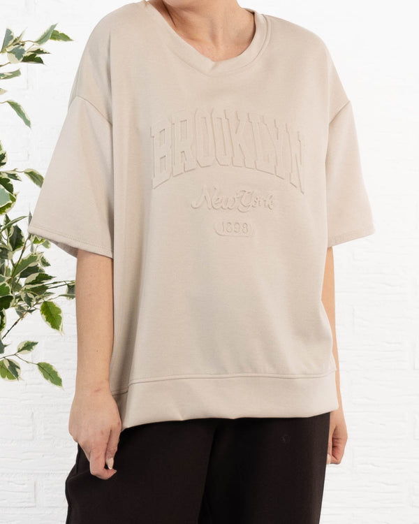 Kisa sweatshirt, Beige