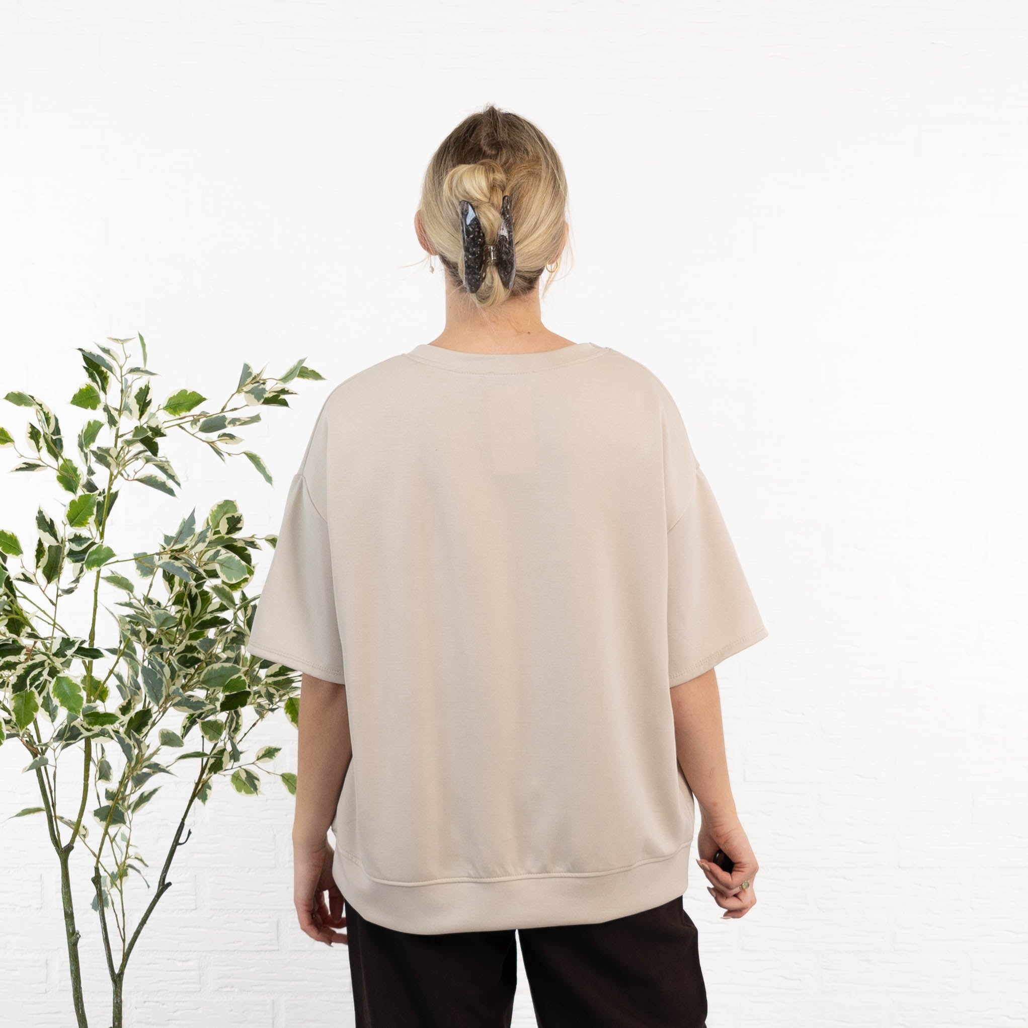 Kisa sweatshirt, Beige