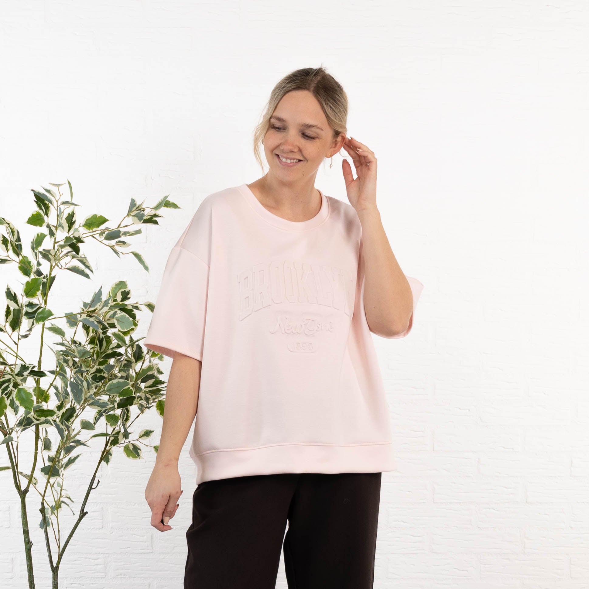 Kisa sweatshirt, Lyserød