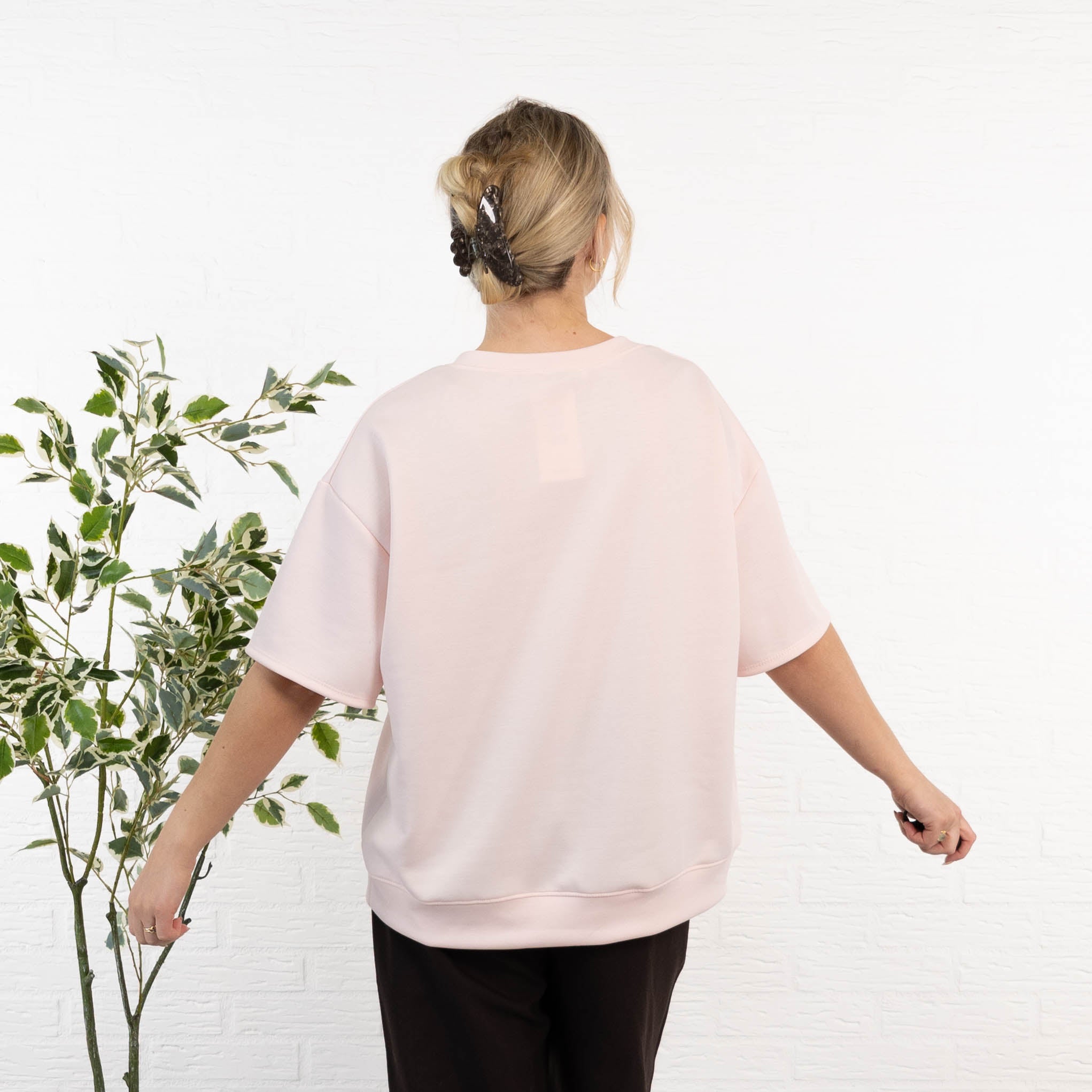 Kisa sweatshirt, Lyserød