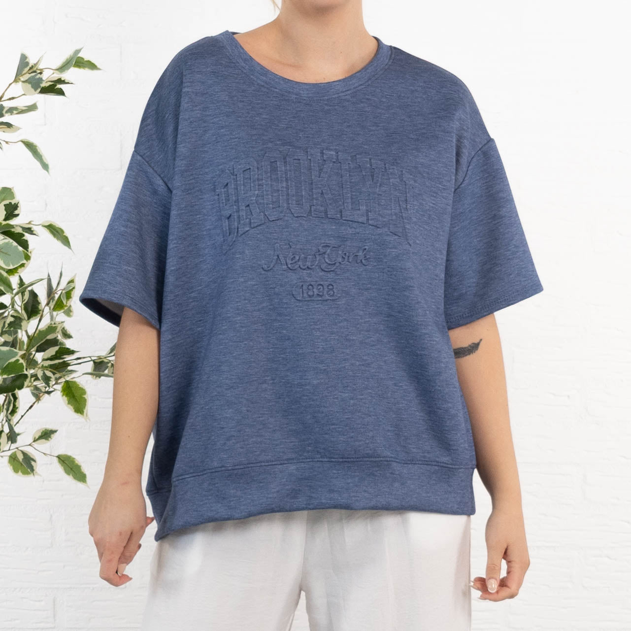 Kisa sweatshirt, Blå