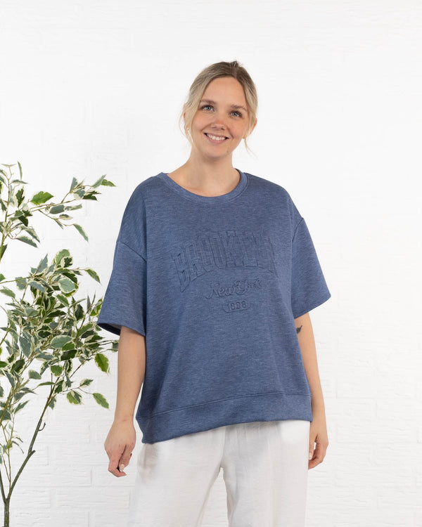 Kisa sweatshirt, Blå