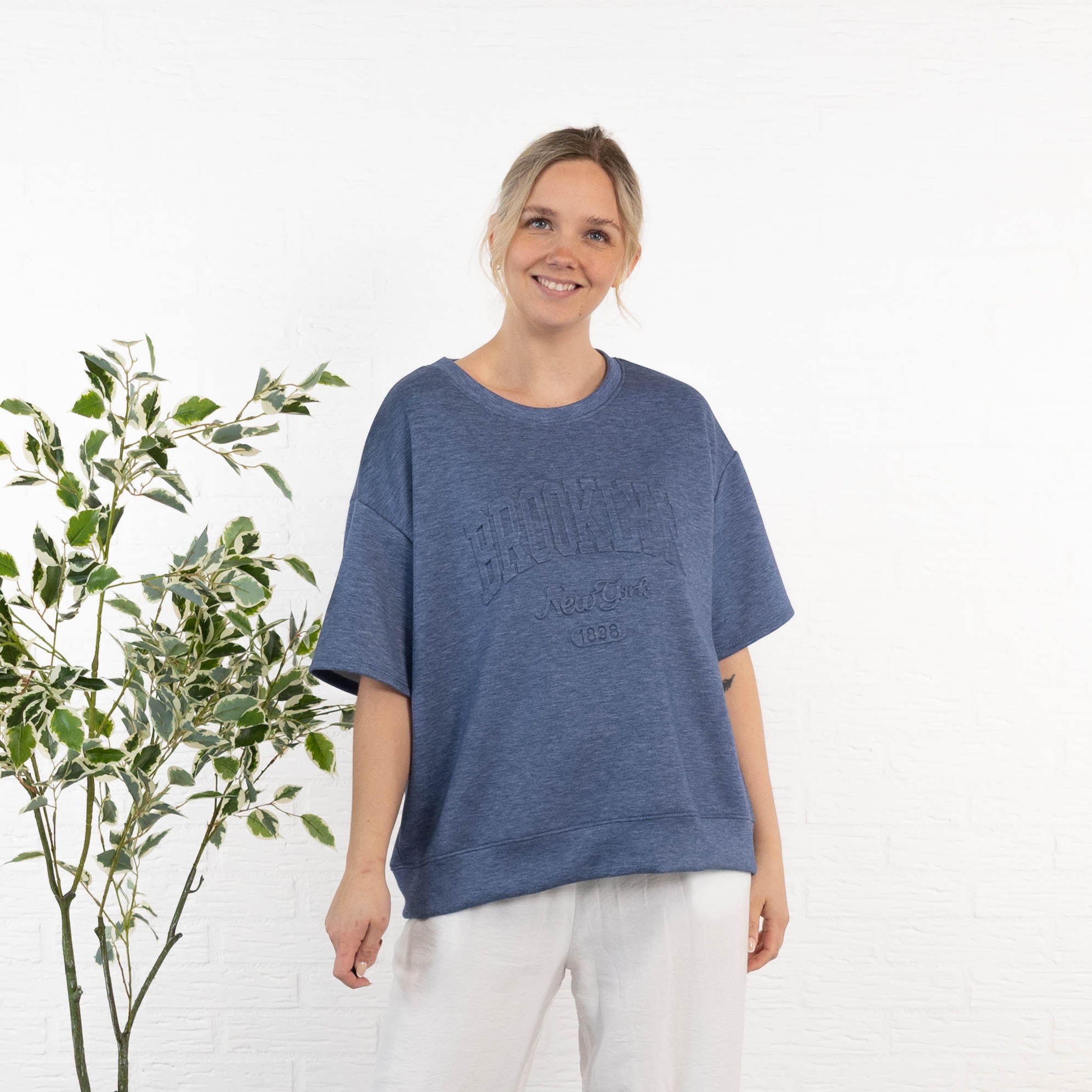 Kisa sweatshirt, Blå