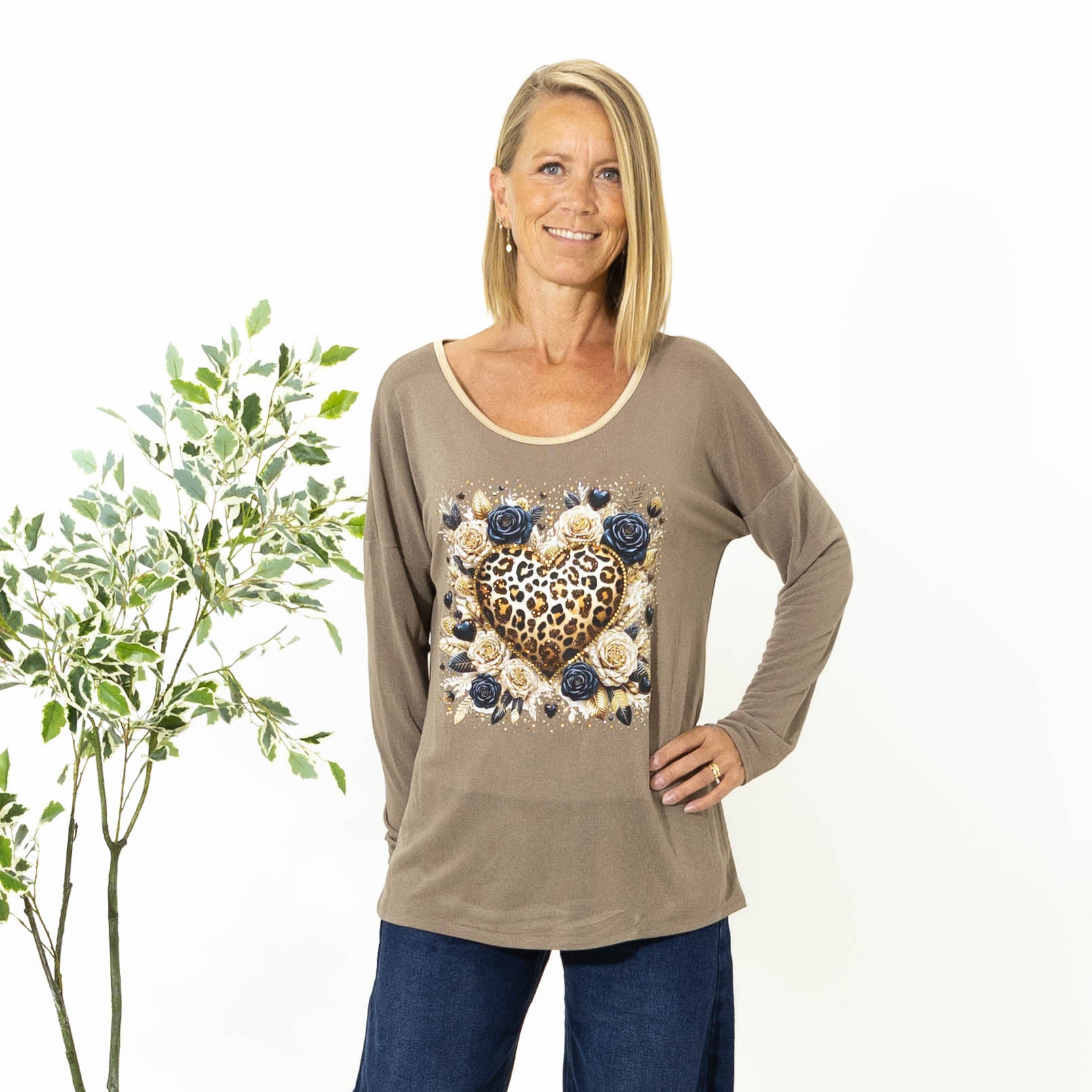 Denver overdel, Taupe