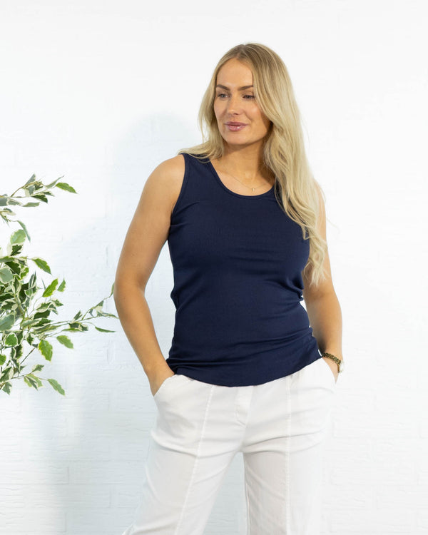 Nina top, Navy