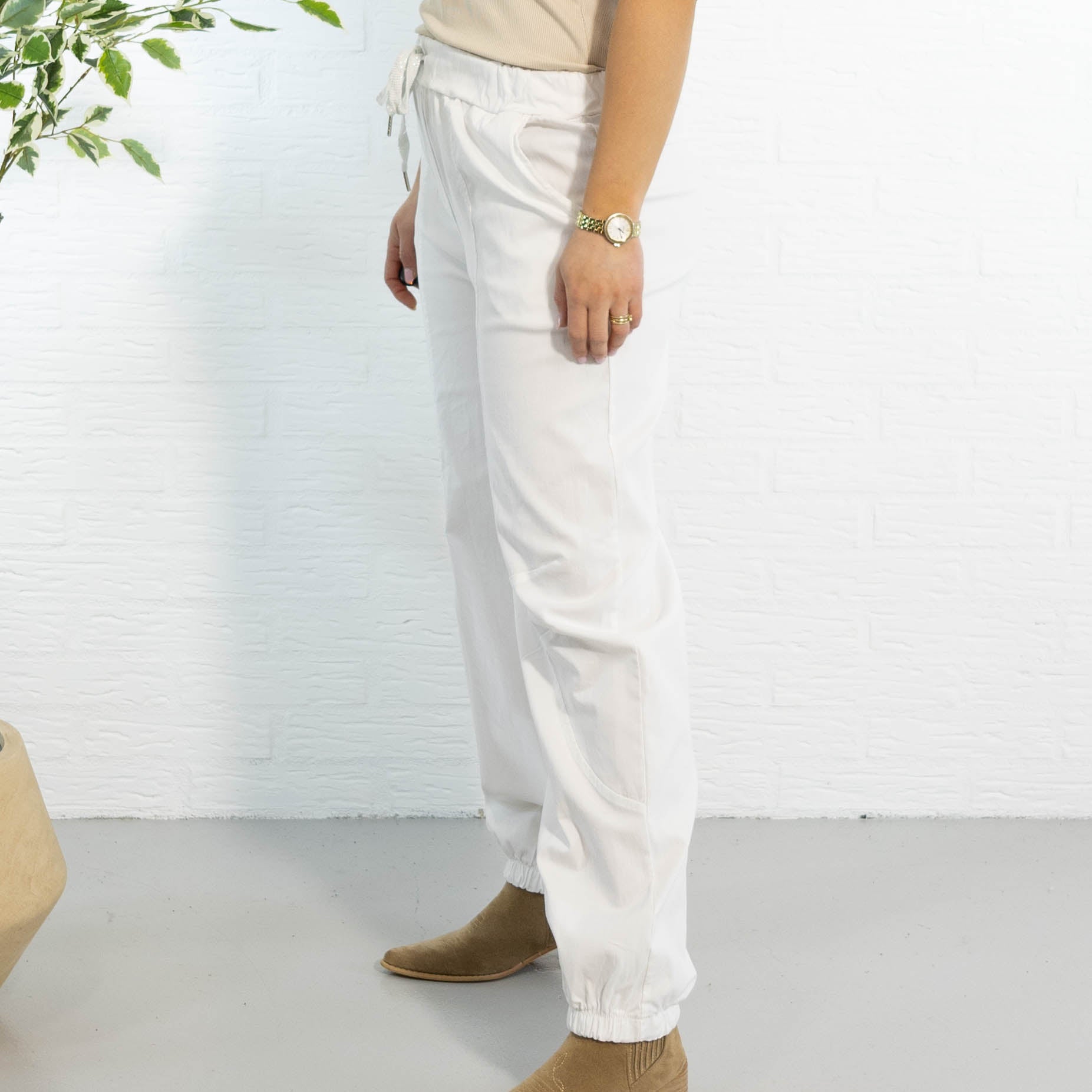 Brooke bukser, Hvid