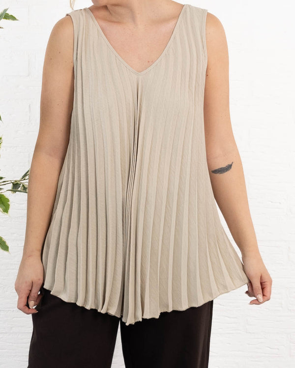 Gemma top, Beige