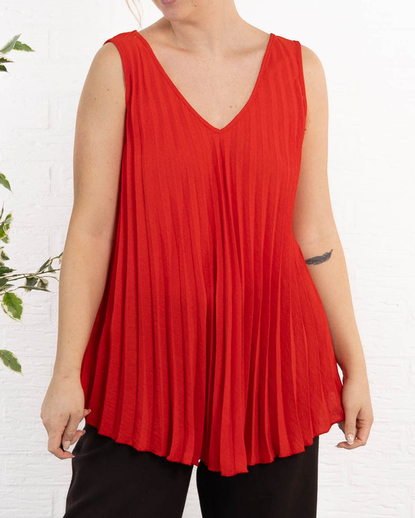 Gemma top, Rød