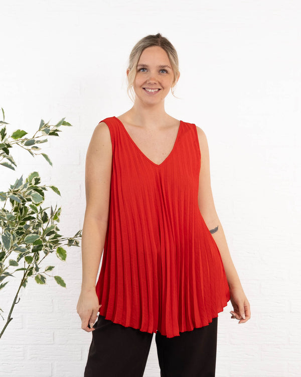 Gemma top, Rød