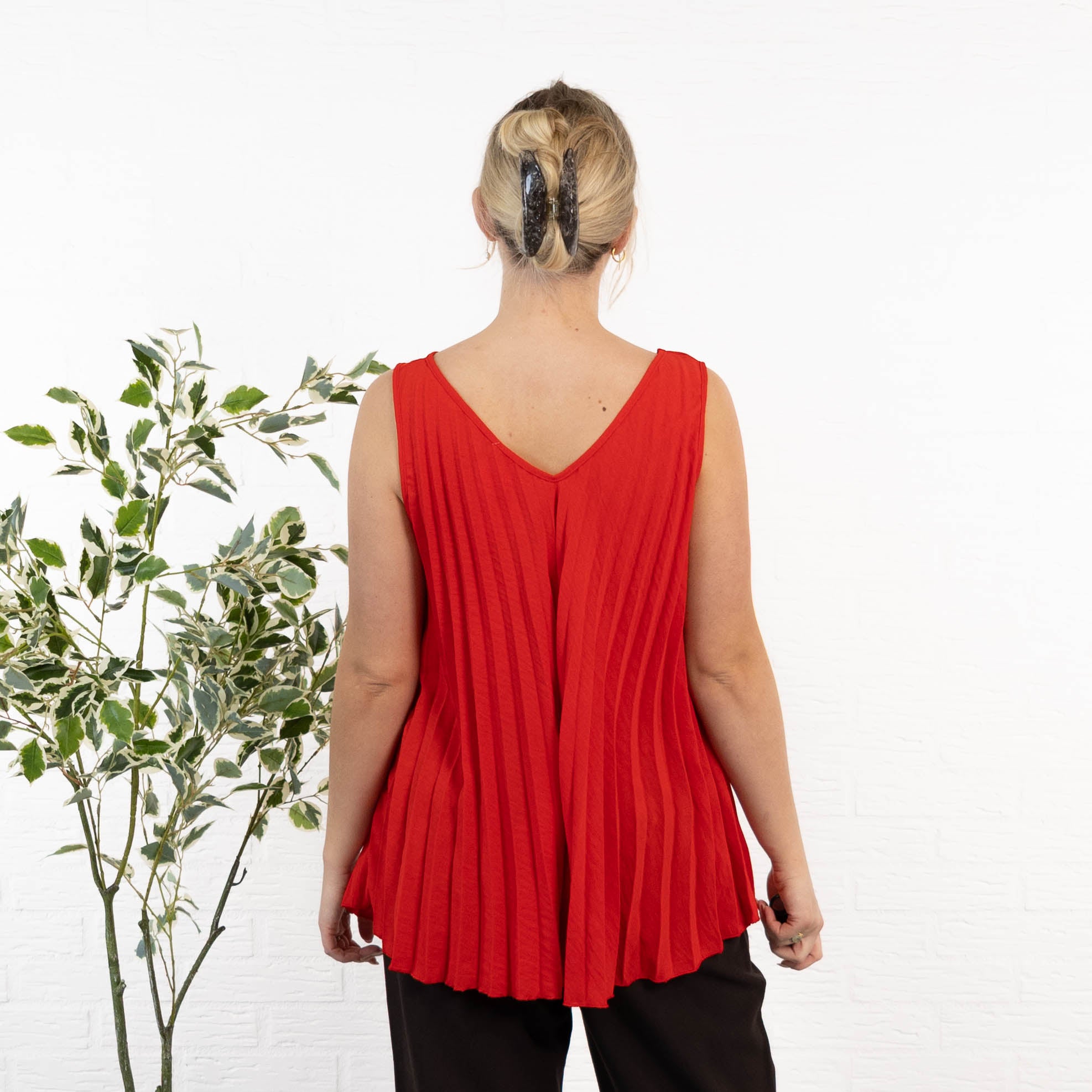 Gemma top, Rød
