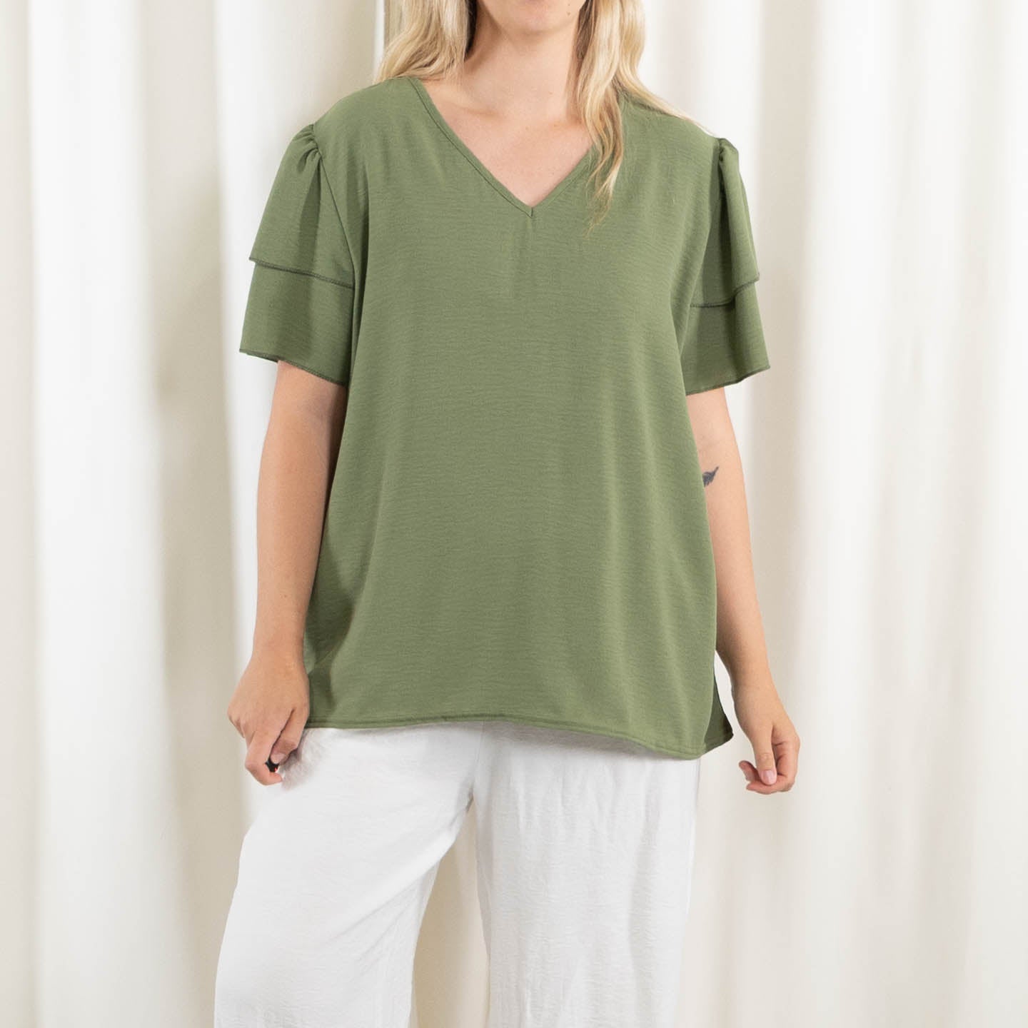 Sage overdel, Khaki