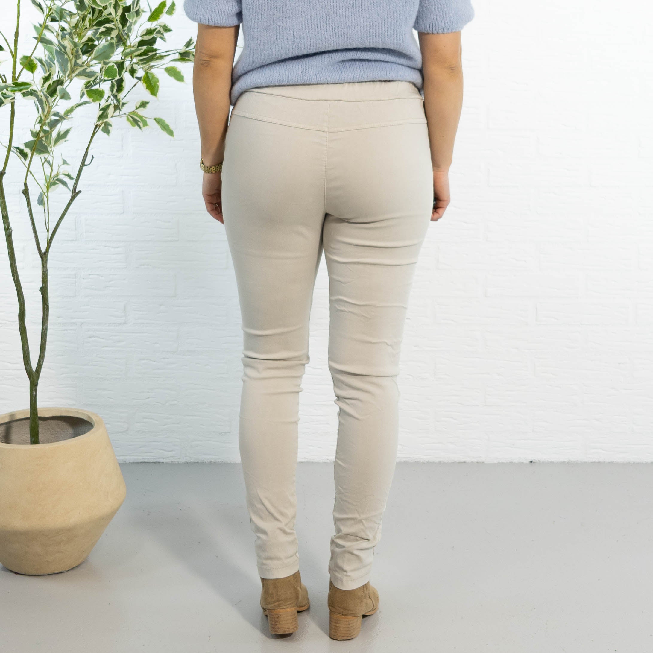 Ziggie bukser, Beige