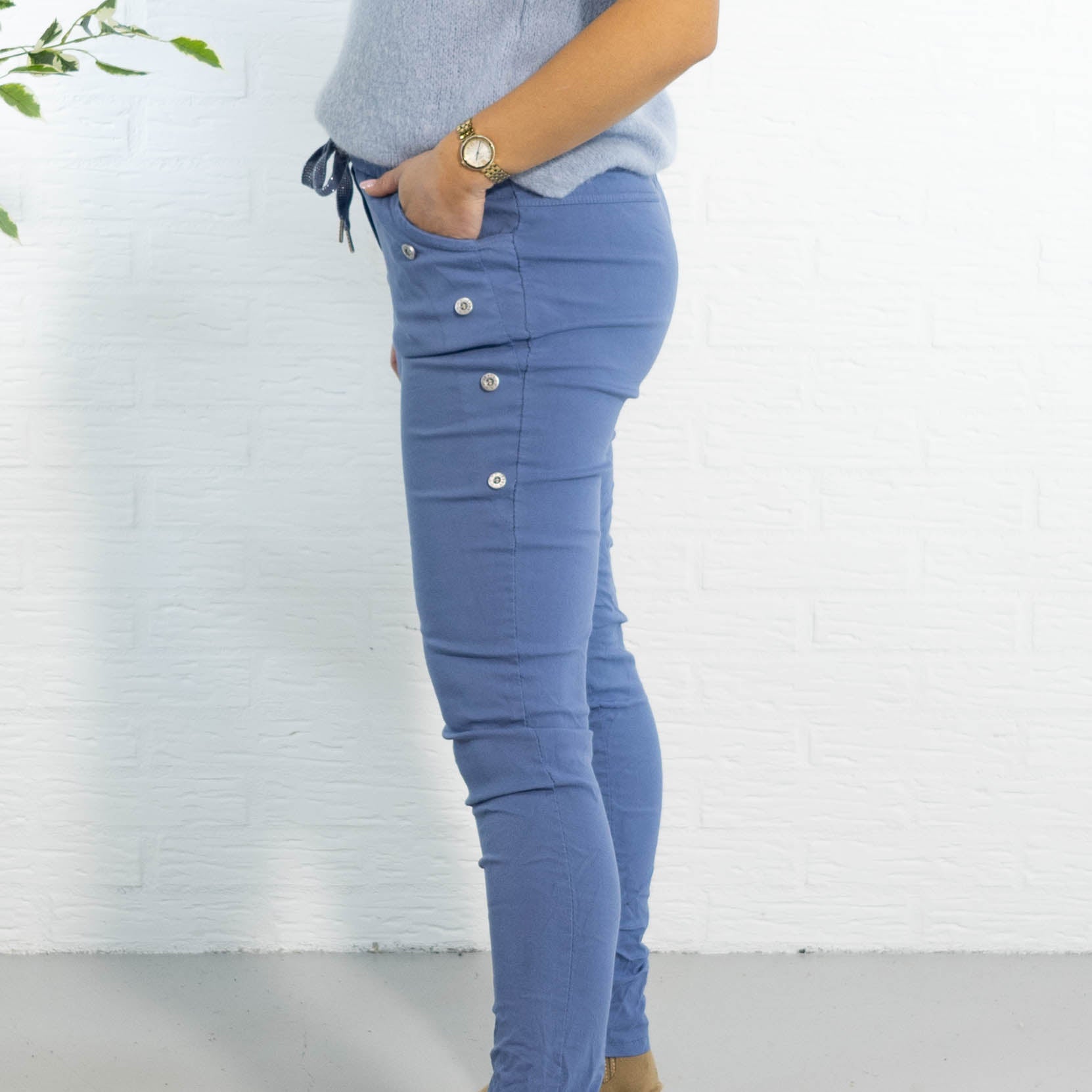 Ziggie bukser, Dueblå