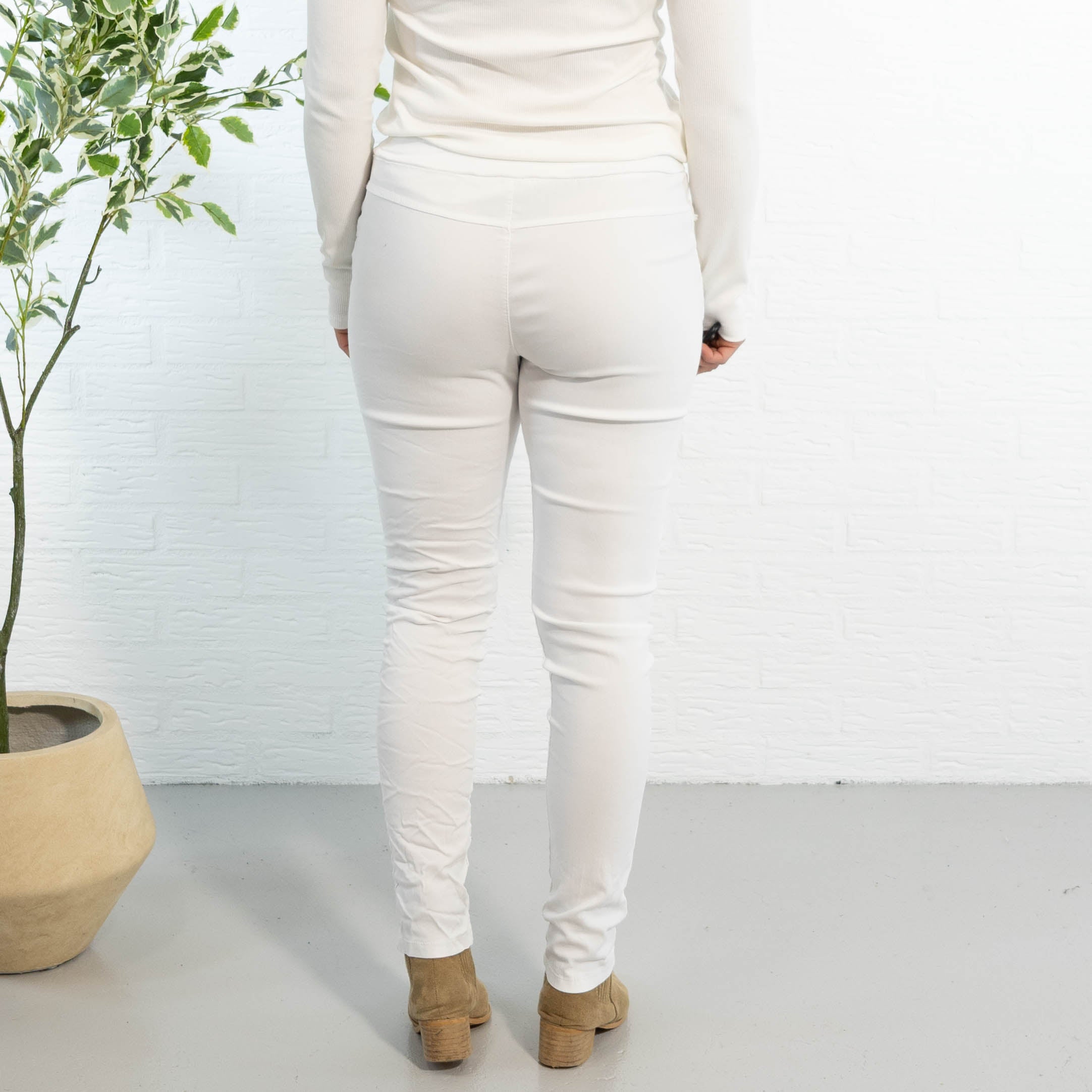 Ziggie bukser, Hvid