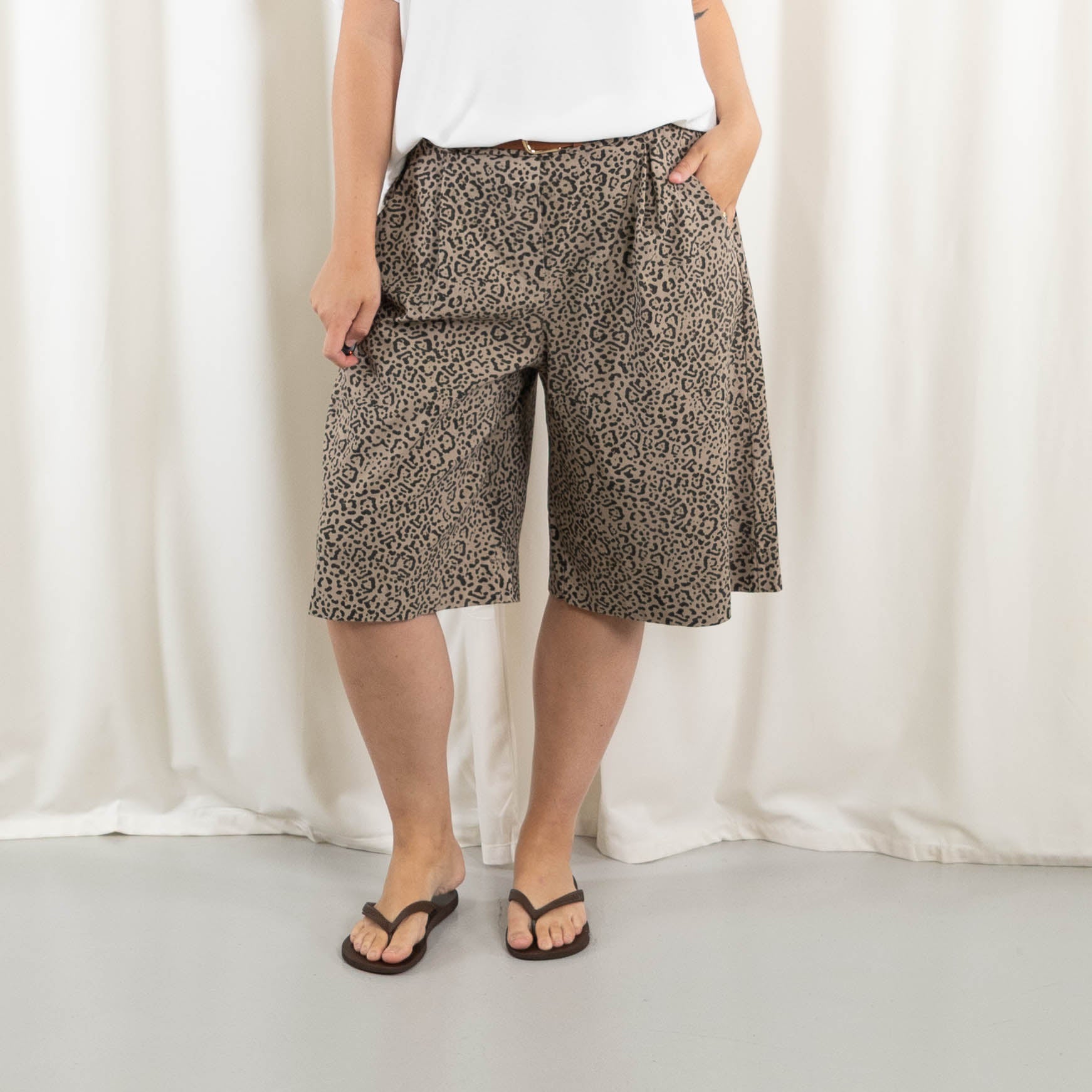 Leopold shorts, Taupe