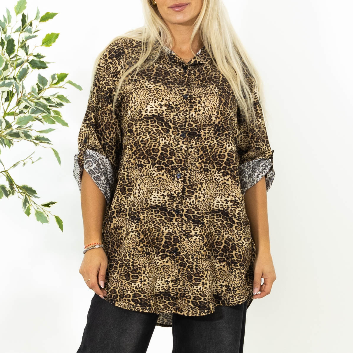 Andrea skjorte/tunika, Gepard