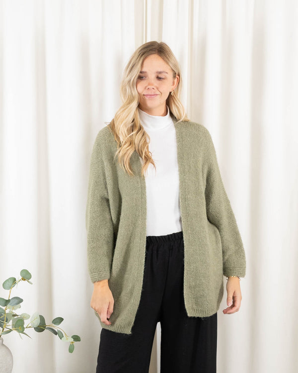 Laura cardigan, Khaki