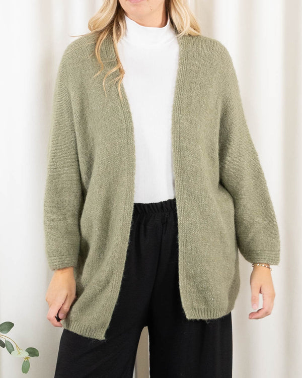 Laura cardigan, Khaki