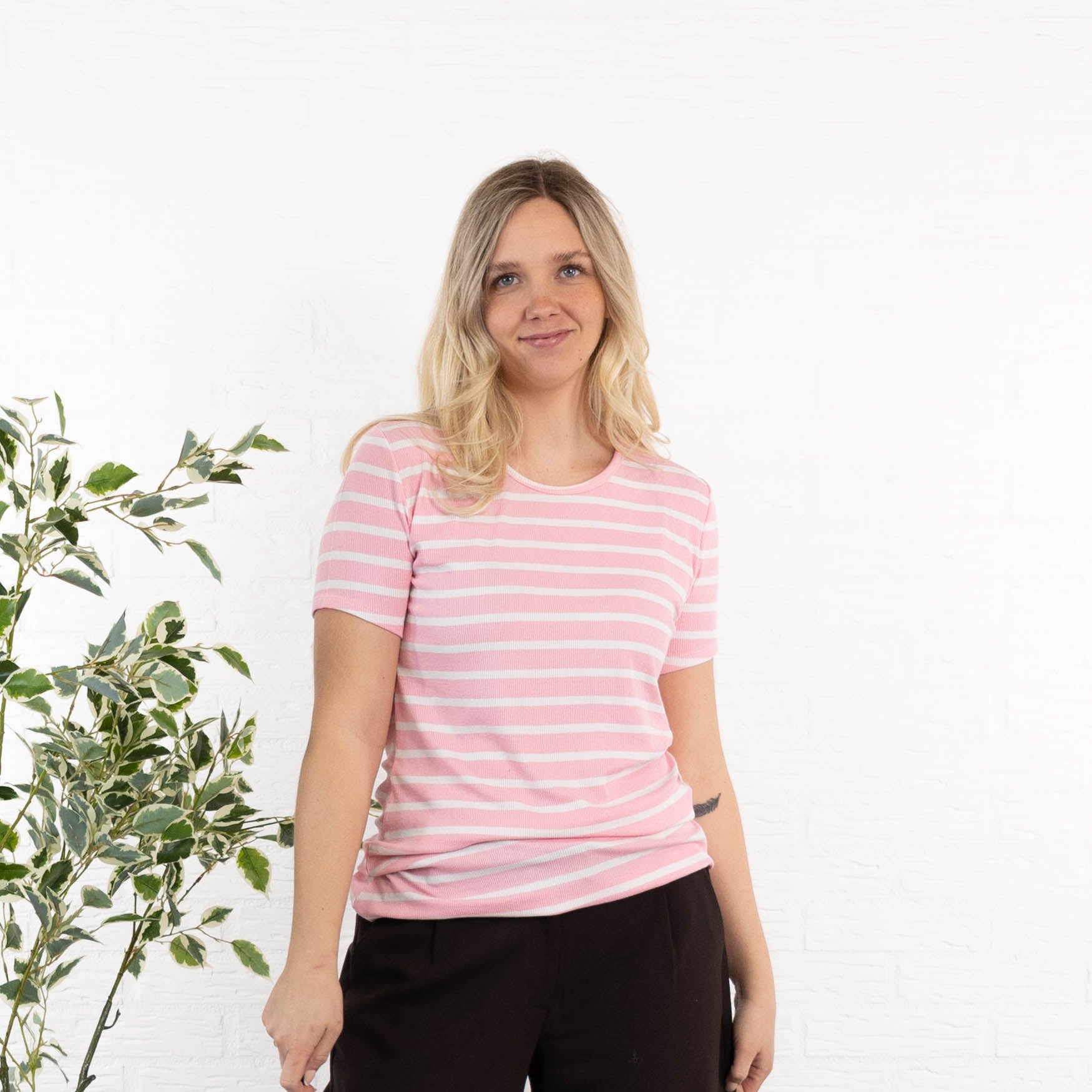 Alina t-shirt, Lyserød