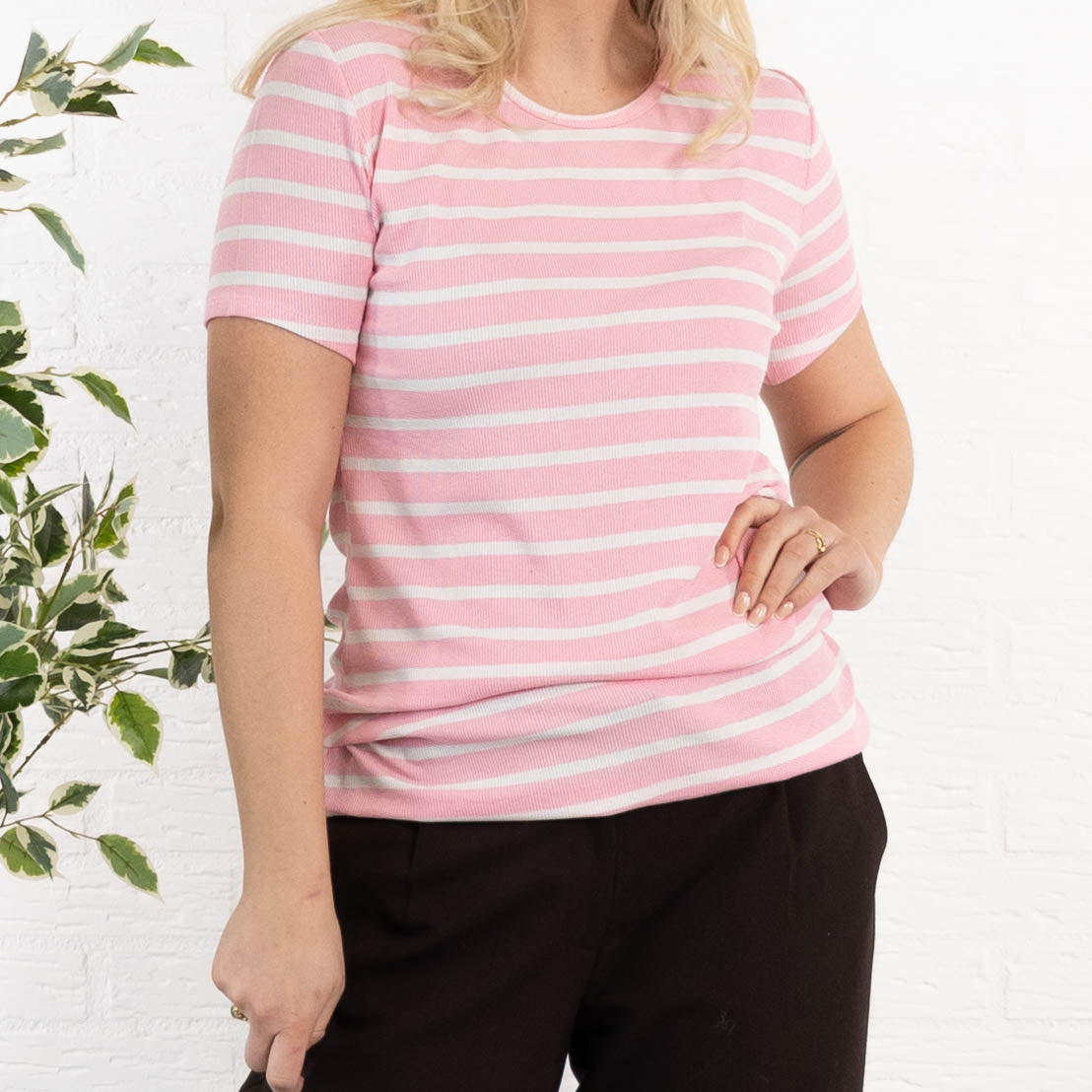 Alina t-shirt, Lyserød