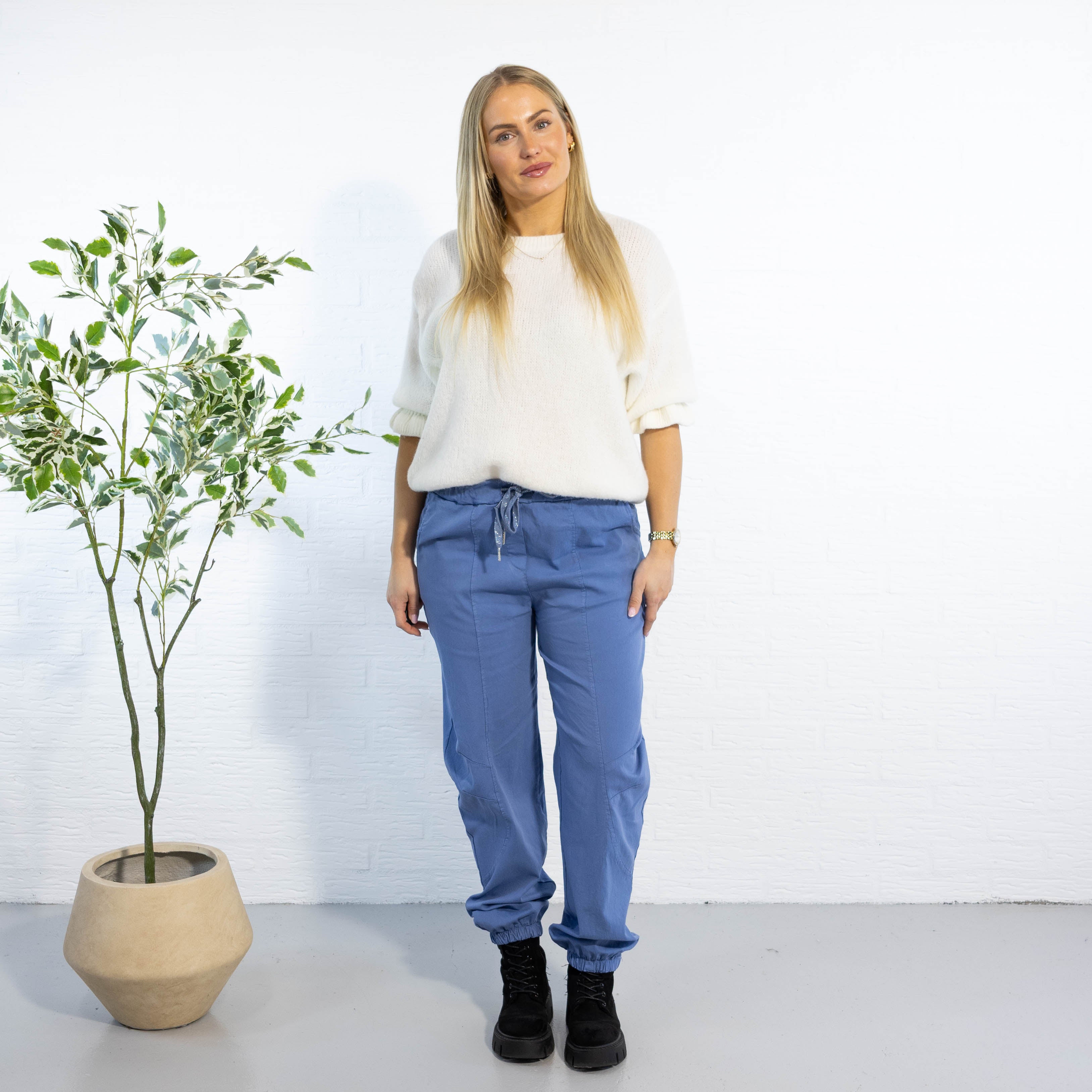 Brooke bukser, Dueblå