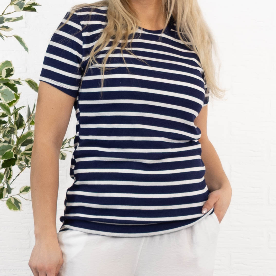 Alina t-shirt, Navy