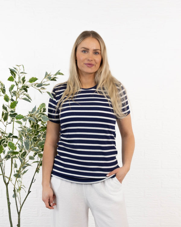 Alina t-shirt, Navy