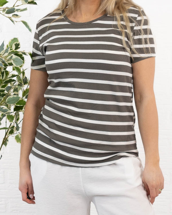 Alina t-shirt, Khaki