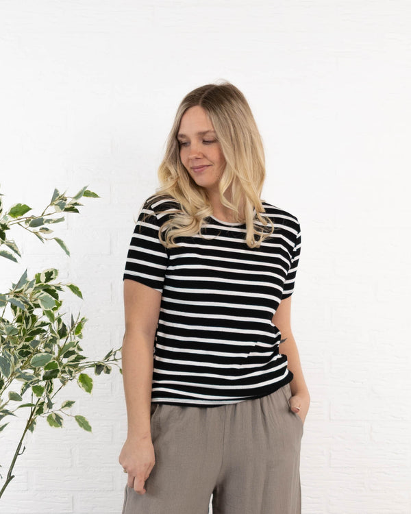 Alina t-shirt, Sort