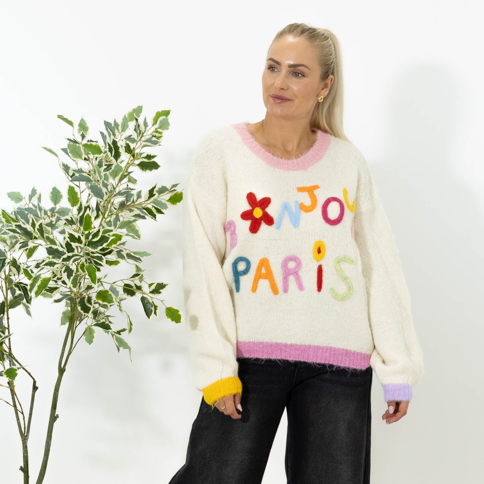 Bonjou Paris strik, Råhvid
