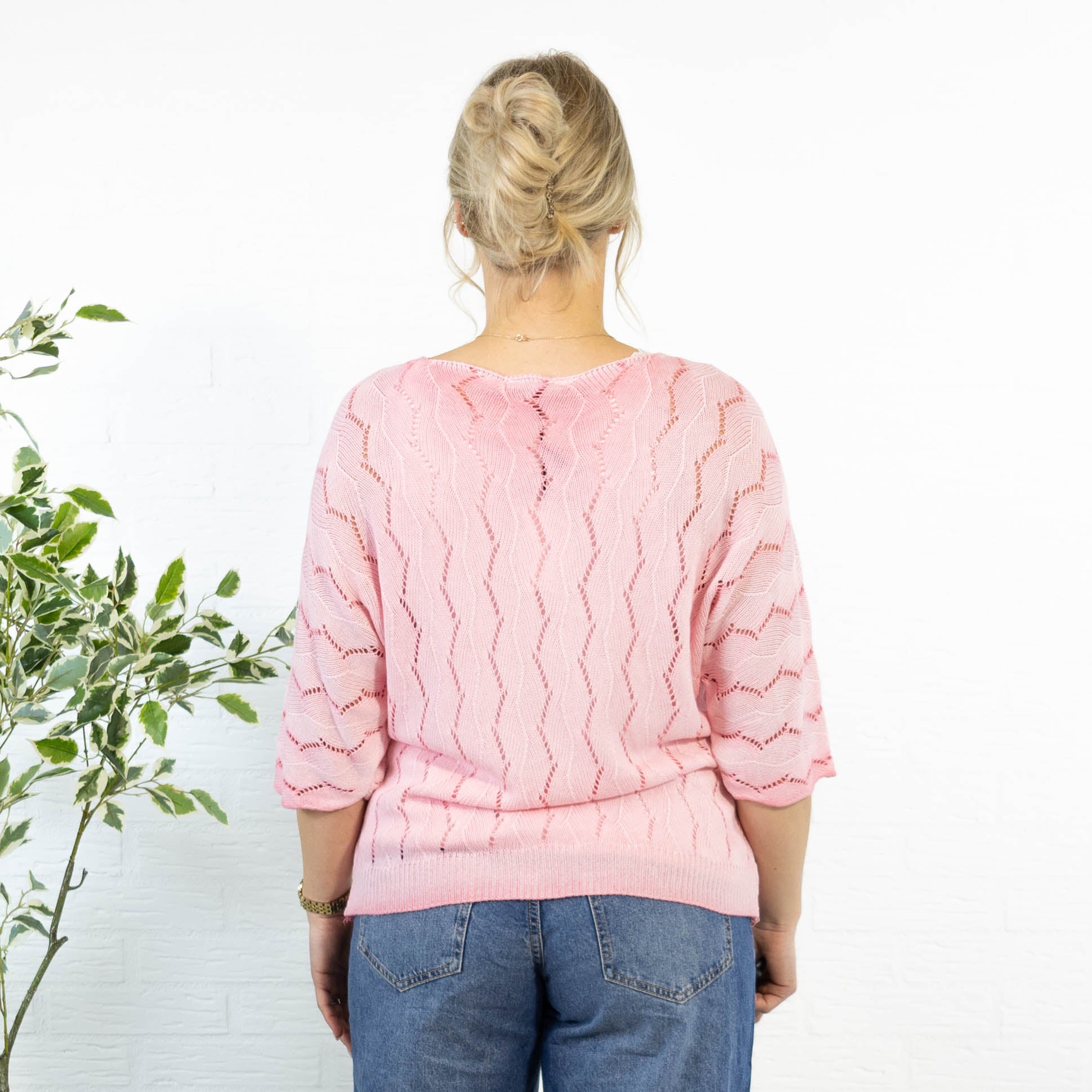 Selma strik, Lyserød