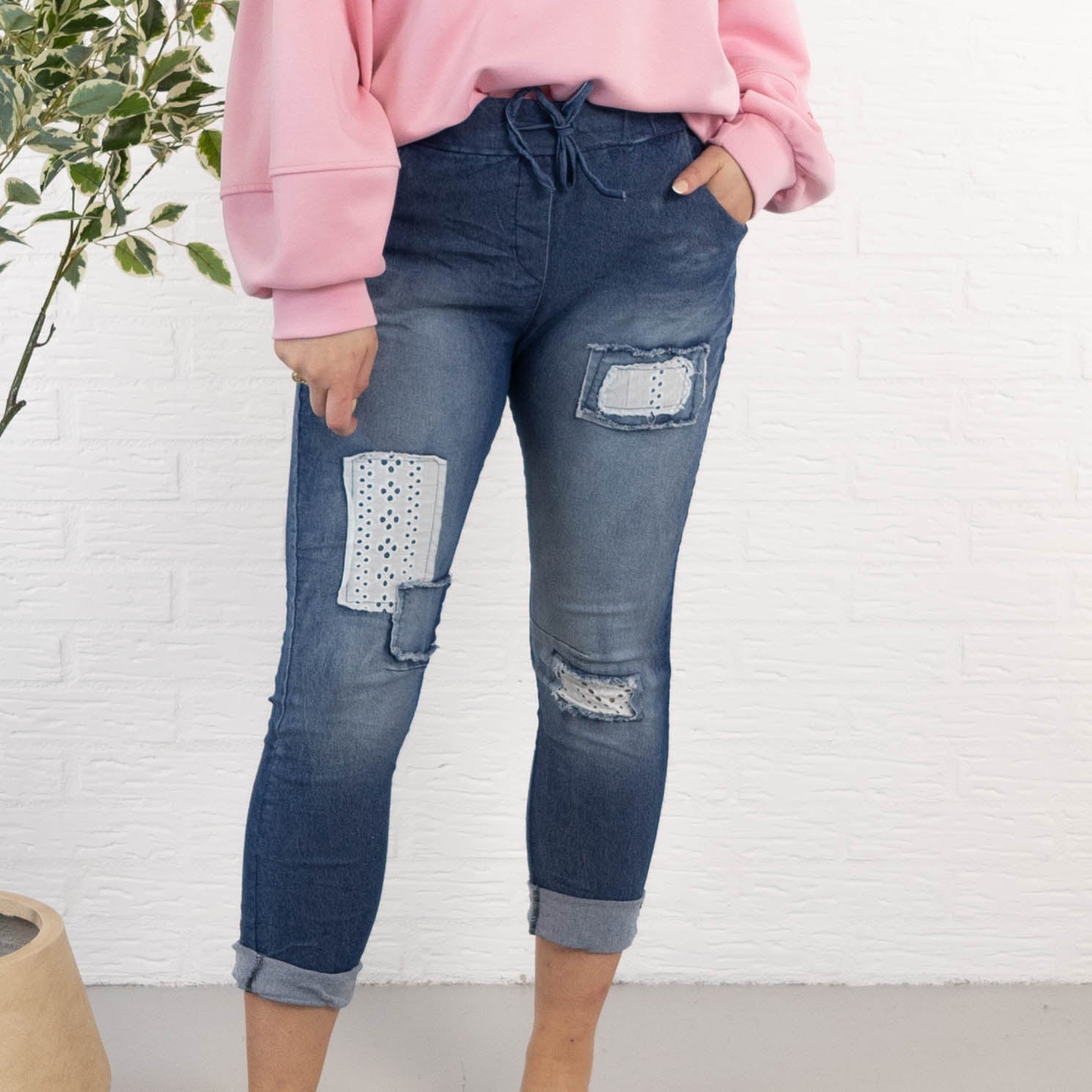 Doris bukser, Mørkvask