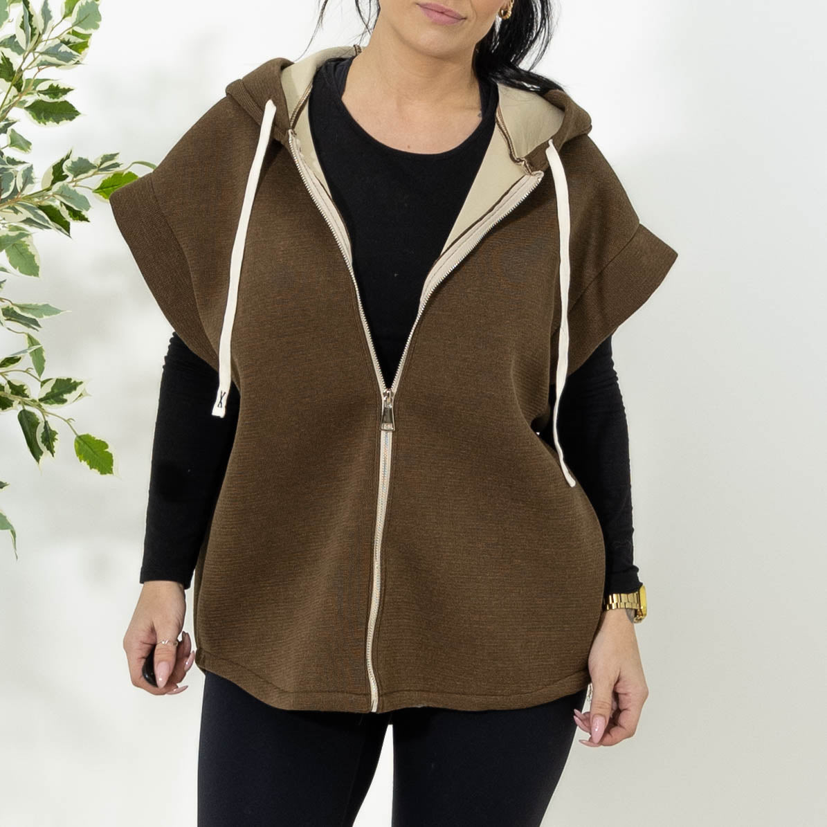 Molly sweat-vest, Choko