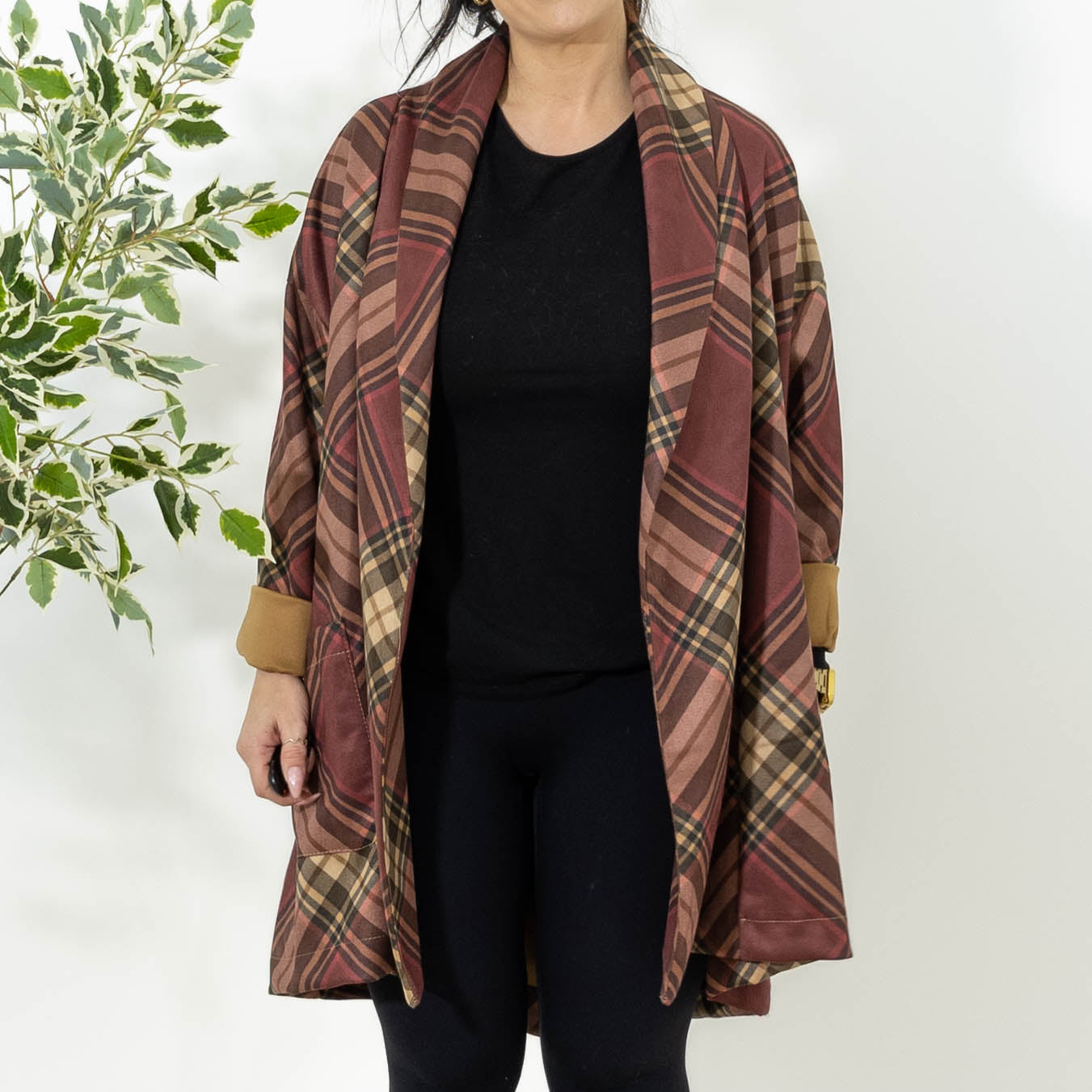 Roxy blazer jakke, Bordeaux