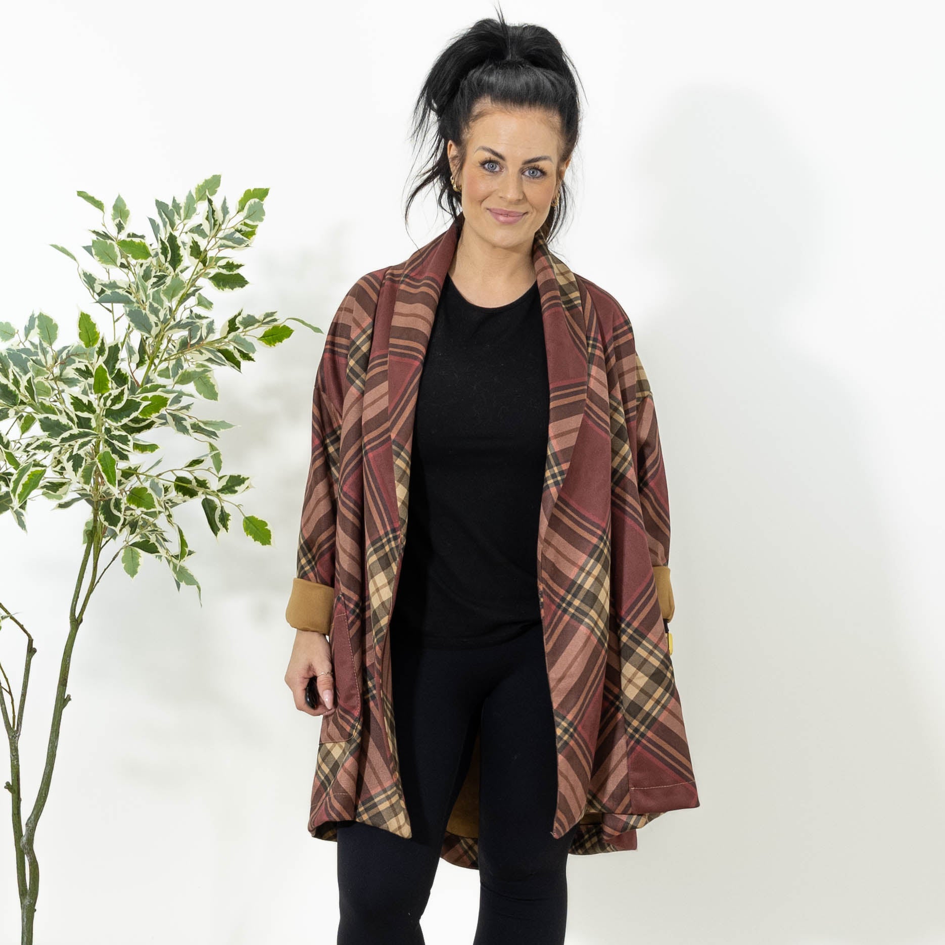 Roxy blazer jakke, Bordeaux