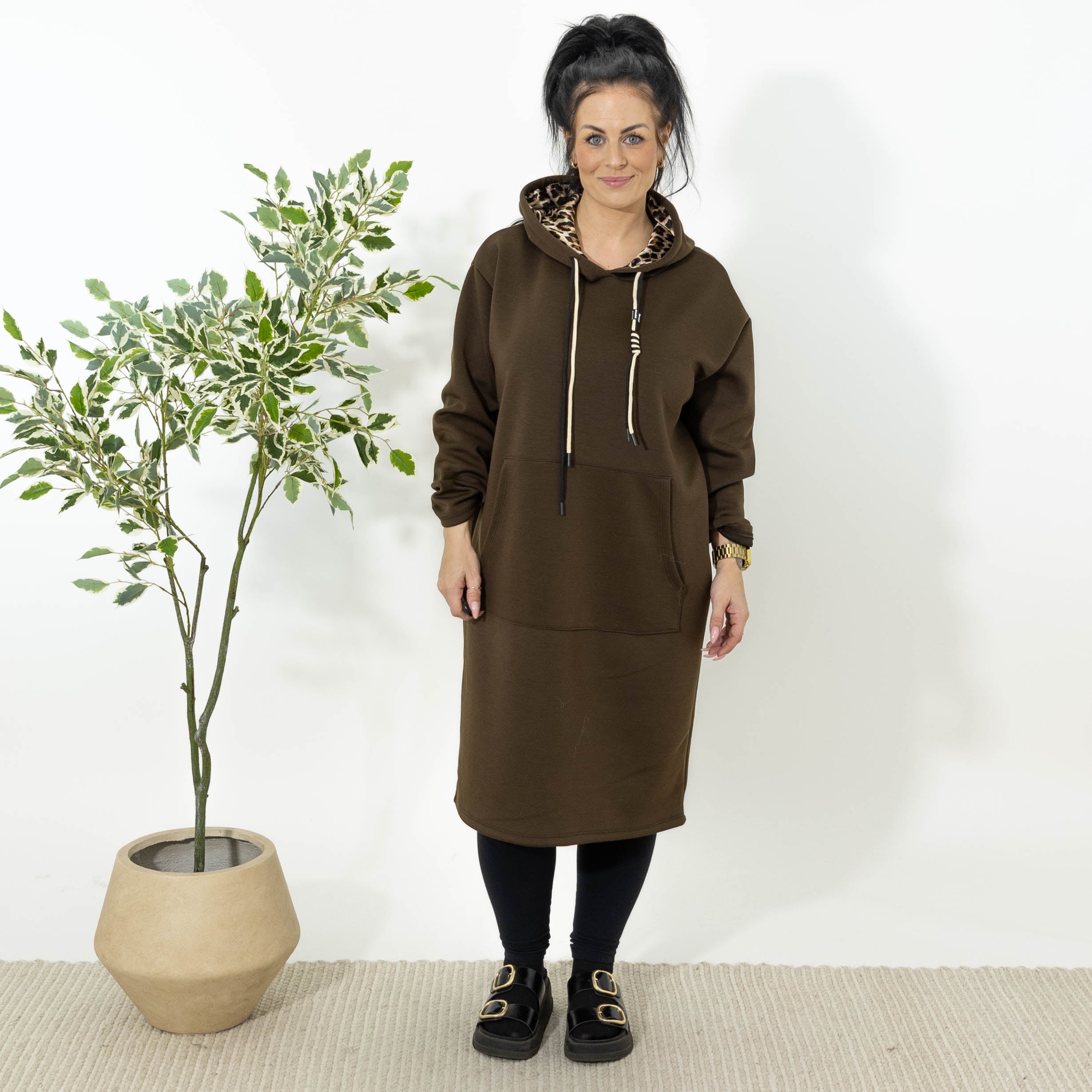 Coco sweatshirt hoodie, Choko
