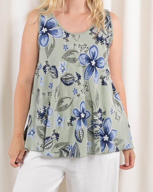 Rosanne top, Khaki