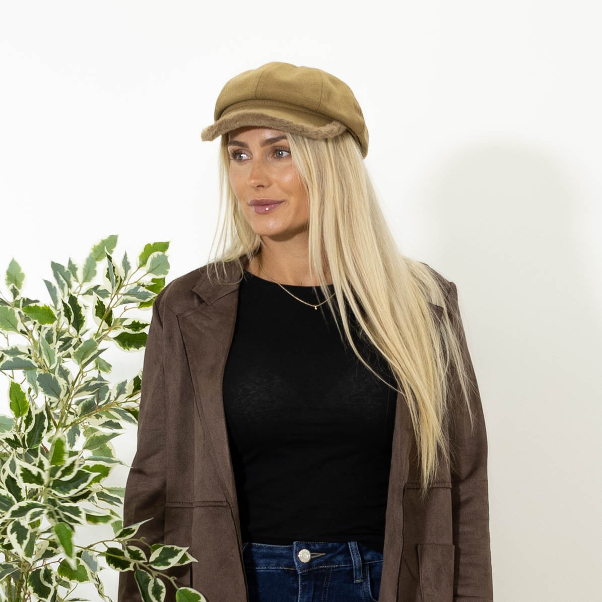 Polly cap, Taupe
