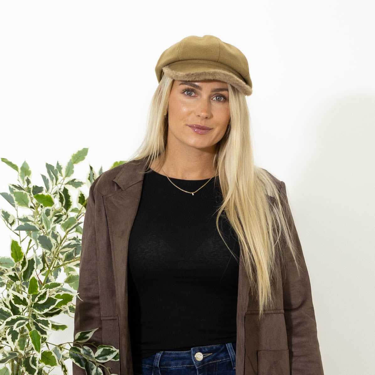 Polly cap, Taupe