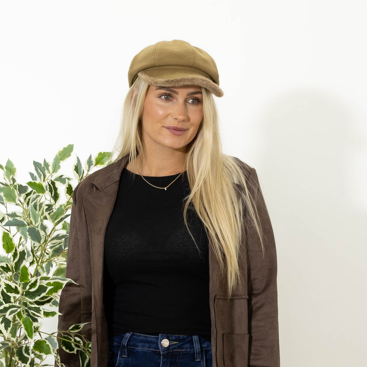 Polly cap, Taupe