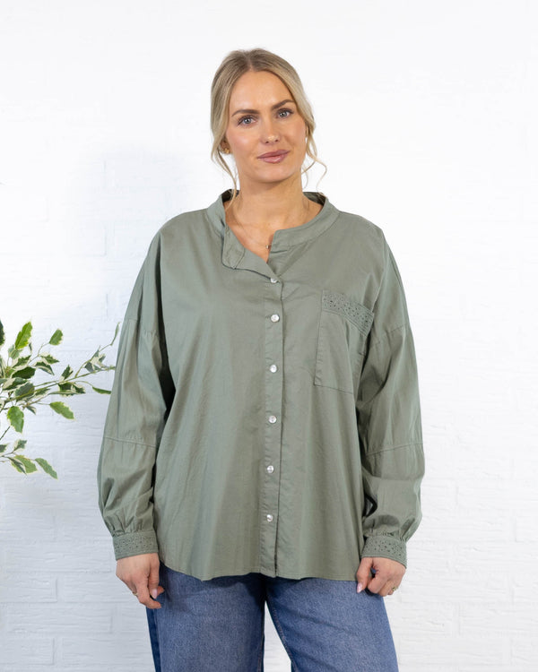 Nata skjorte, Khaki