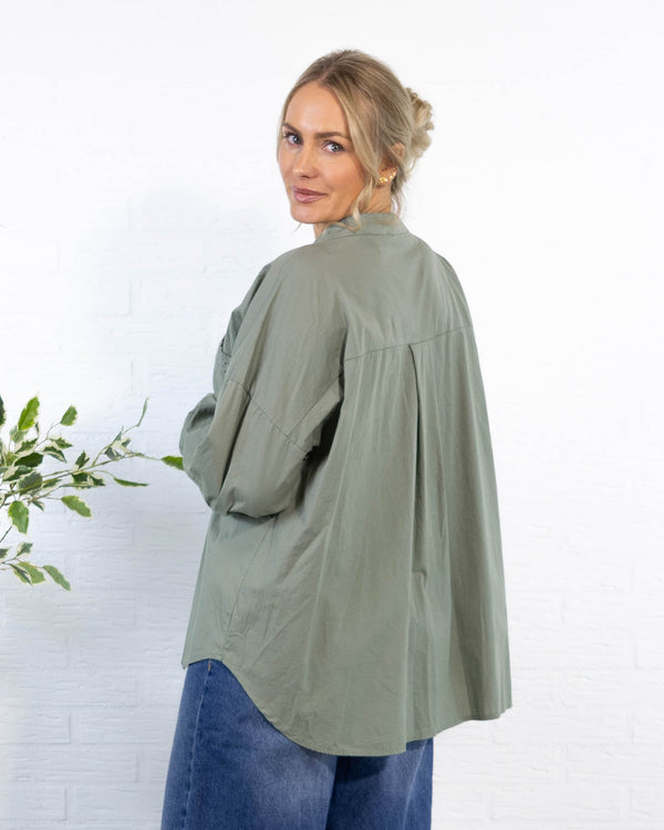 Nata skjorte, Khaki